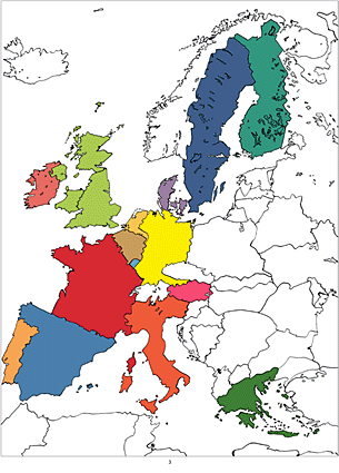 Psycho-Mapping Europe, 1998