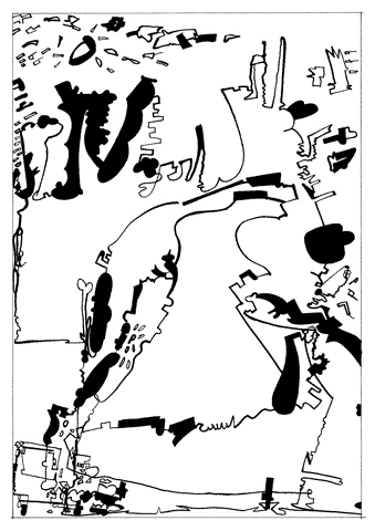Jan Sevnungsson – Psycho-Mapping Scandinavia; individual drawings