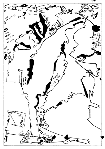 Jan Sevnungsson – Psycho-Mapping Scandinavia; individual drawings