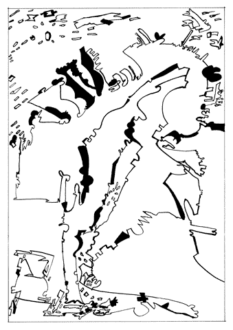 Jan Sevnungsson – Psycho-Mapping Scandinavia; individual drawings